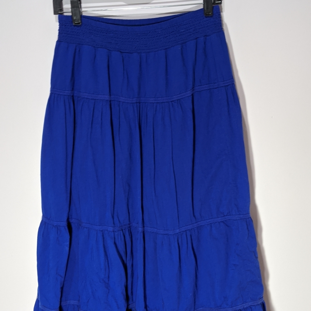 East 5 blue skirt